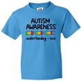 thumbnail image 3 of Inktastic Autism Awareness Understanding and Love with Puzzle Pieces Youth T-Shirt, 3 of 5