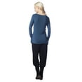 thumbnail image 2 of Thumbhole Boat Neck Top, 2 of 3
