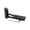 Black, variant on Rapid Mount Metal Camera Stabilizer Lightweight Aluminum Build Fatigue Reducing Grip Extended Usage Duration