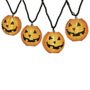 Pumpkin Lantern Lights, 10CT, Warm White LED, 6.5ft, Halloween Indoor/Outdoor, by Way To Celebrate