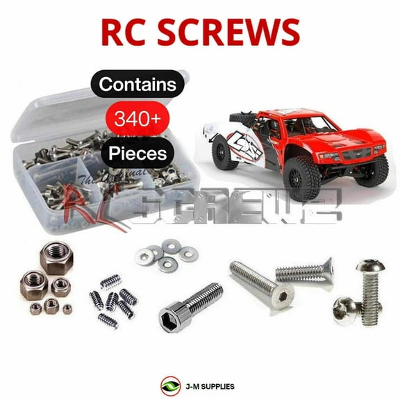 RCScrewZ Stainless Screw Kit los087 for Losi Baja Rey 1/10 RTR 4WD Truck (#LOS03008) | SET