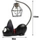 thumbnail image 2 of Lámpara de noche con forma de gato Kiki de resina creativa, adornos decorativos, regalo, lámpara de guardería con forma de gato pequeño, lámpara de noche LED que respira, 2 of 6
