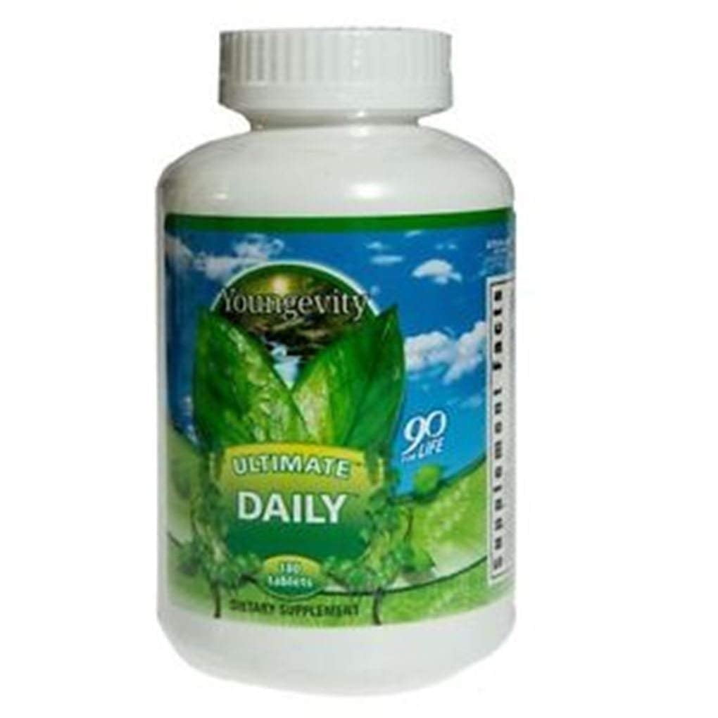 Youngevity Ultimate Daily Multivitamin Tablets, Gluten-Free, 180 Count