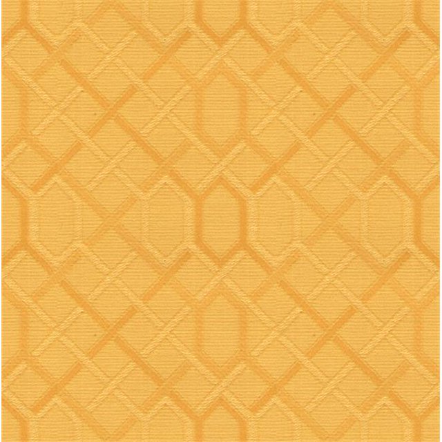 Crypton Keystone 51 Contemporary Geometric Contract Woven Jacquard Fabric, Yellow