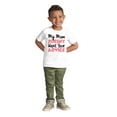thumbnail image 3 of My Mom Doesn't Want Your Advice Funny Toddler Boy Girl T Shirt Infant Toddler Brisco Brands 18M, 3 of 6