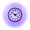 Purple, variant on LYD 10" Quartz Bathroom Wall Clock Waterproof Suction Cup Hanging Shower Timer - 10 inches / 25.4 cm White