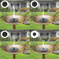 thumbnail image 4 of LOVEVER Solar Bird Bath Fountain Pump  Upgrade 3.5W with 6 Nozzle  Free Standing Floating Powered, 4 of 8