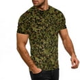 thumbnail image 4 of FRSASU Colorful Geometric Pattern T-Shirt for Men Color Block Printed Short Sleeves Summer Loose T Shirts Crew-Neck Tops Tee Camouflage-B, 4 of 9