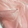 thumbnail image 3 of Sheer Organza Fabric by the Yard for Sewing Fashion Wedding Dress DIY Event Decorations, 60’’ Wide Sparkle Silky Crystal Organza Fabric (Blush Pink, 20 Yard), 3 of 4