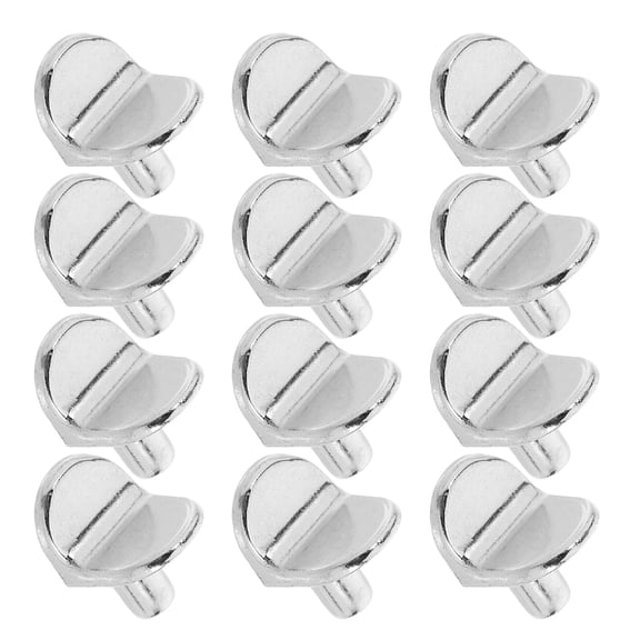 Masteelf 20 Pcs Multi-Functional Metal Shelf Pegs for Cabinet Shelves Sturdy Shelf Clips Metal L-shaped Clips Support Pegs Shelf Bracket Pegs for Kitchen