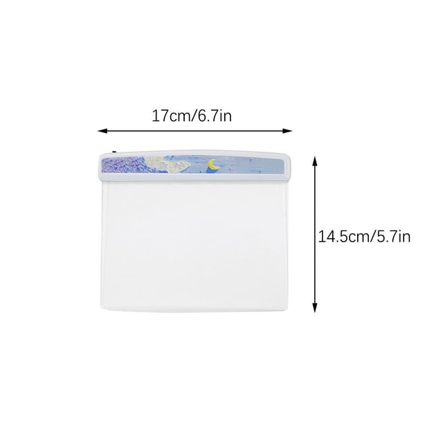 Birdeem Lampe de Lecture Led Plate Créative Lampe de Nuit Portable Lampe de Bureau Il