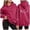 A-Red932, variant on XIAONU Women's Sea Life Graphic Hoodies Oversized Fit Turtle Printed Hooded Sweatshirt Soft Casual Everyday Pullovers