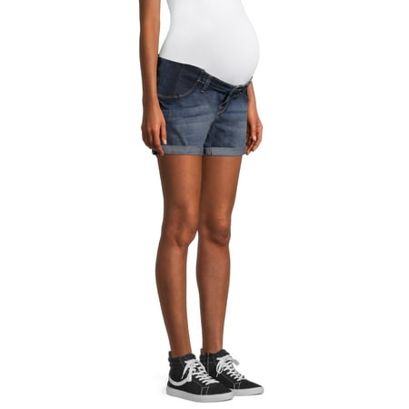 

Planet Motherhood Maternity Women s Shorts with Side Panel
