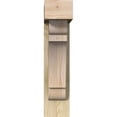 thumbnail image 2 of Ekena Millwork 6"W x 18"D x 26"H Olympic Block Rough Sawn Bracket w/ Offset Brace, Douglas Fir, 2 of 25
