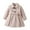 White, variant on KYAIGUO Toddler Girls Dress Coat Baby Winter Warm Bow-Tie Trench Outerwear Long Sleeve Button Mid-Length Peacoat Jacket 1-6T