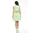 thumbnail image 3 of Vestido cintura abierta Roman Fashion /Juvenil, 3071 (Verde) verde CH, 3 of 5