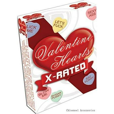 

Valentines X Rated Heart Candy Assorted Sayings Eaches