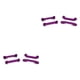 thumbnail image 4 of Bewildely Paquete de 4 piezas de modificación de vehículo de oruga de Brazo oscilante reforzado Púrpura 2piezas, 4 of 6