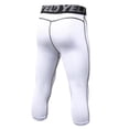 thumbnail image 2 of Magazine Men Compression Shorts Gym 3/4 Pant Base Layers Running Sport Tights Leggings S-2XL, 2 of 8