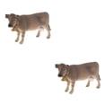 thumbnail image 1 of Vogacara de acción modelo animal estático juguete para niños y adultos marrón suizo 2piezas marrón suizo, 1 of 6