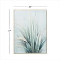 thumbnail image 3 of 36" x 47" Handmade Agave Leaf Framed Wall Art with Beige Frame, by DecMode, 3 of 10