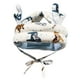thumbnail image 1 of Gorro protector para bebé Hugo ajustable con correa para la barbilla cojín suave, 1 of 9