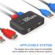 thumbnail image 4 of Conmutador Kvm Compatible Con Hdmi Convertidor Compatible Con Hdmi De Alto Rendimiento Ampliamente Compatible Adaptador Fácil De Usar Para El Trabajo En El Hogar Y La Oficina Cateissary EL011073-00, 4 of 6