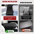 thumbnail image 3 of Car Armrest Cover for Tesla Model 3 Model Y, Auto Center Console Arm Rest Box Protector Covers Mat for Cars Interior Accessories 2016-2024 Black (Not Compatible with 2024 Tesla Model 3), 3 of 7