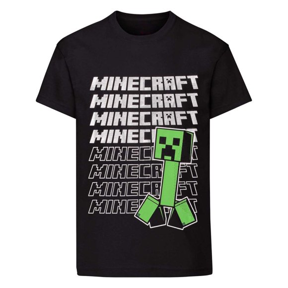 Minecraft Boys/Girls Repeat Logo T-Shirt