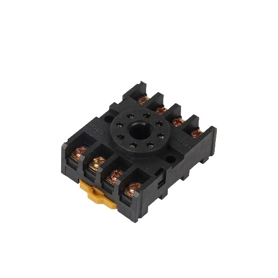 ATO 8 Pin Digital Timer Relay, 24V DC / 110-240V AC, 4-Digit LED Display, On-Delay Timer, Industrial Automation.