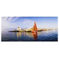 thumbnail image 1 of Great BIG Canvas | Rolled The Irish Image Collection Poster Print entitled Howth, County Dublin, Ireland, Sailboat In Harbour, 1 of 4