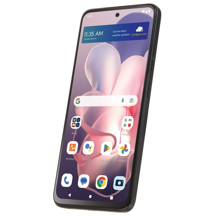 TOTAL WIRELESS MOTOROLA MOTO G POWER, 5G 128GB, CDMA LTE, BLACK
