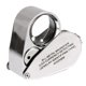 thumbnail image 2 of 40X 25mm All Metal Magnifier Jeweler LED UV Lens Jewelery Loupe Magnifier (LED Currency Detecting/Jewelry Identifying Type), 2 of 5