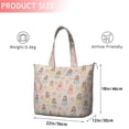 thumbnail image 4 of Beige Princess Watercolor Dress Pattern Travel Tote Bags for Women Carry On,Large Weekender Bags for Women Travel,Multi Functional Duffle Bag for Work,Shopping,Sports, 4 of 5