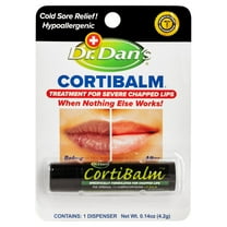 Dr. Dans Cortibalm Lip Balm for Chapped Lips - 0.14 oz