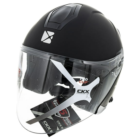 CKX Razor Open Motorcycle Helmet Matte Black 505116