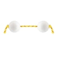 thumbnail image 1 of Mosiee 1Pcs African Shaker Asalato Rattle 5Cm Rhythm Sand Ball Double Balls Traditional Percussion Instrument Parts, 1 of 9