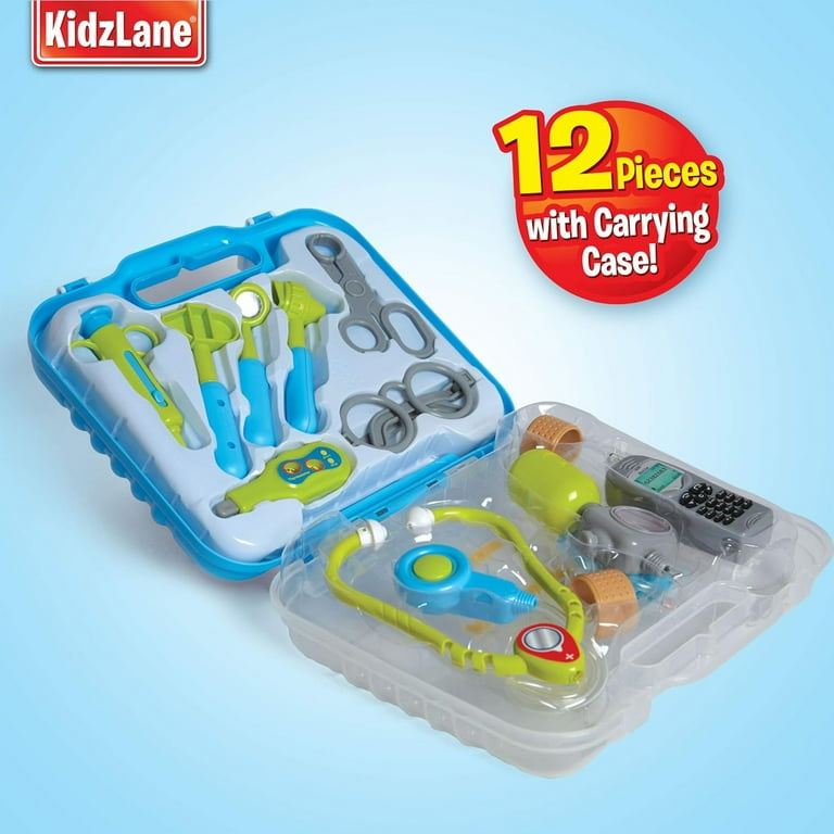 Toy doctor kit working stethoscope sale