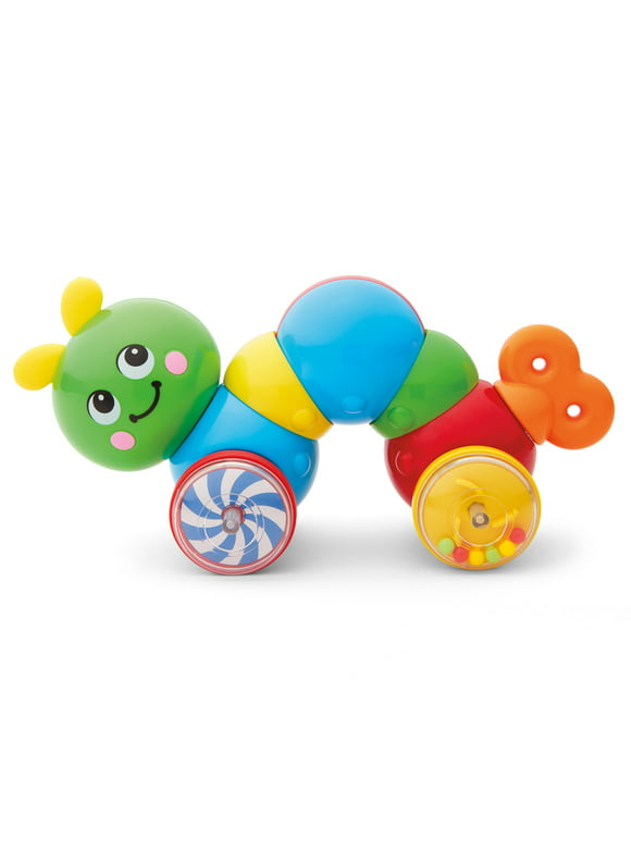 Kidoozie Press N Go Inchworm - Developmental Toy for Toddlers ages 12 months and older