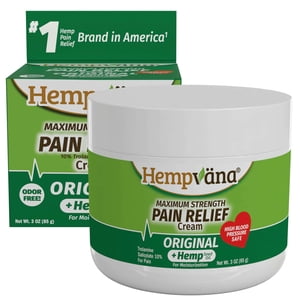 Hempvana Original Pain Relief Cream, Hemp Oil Formula