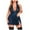 Navy-M, variant on Puntoco Plus Size Nightdress Clearance,Plus Size Women Lingerie Lace Halter Nightgown Underwear Nightdress T-String Sleepwear Suit Black L(L)
