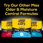 فضلات القطط المتكتلة 4 في 1 من Purina Tidy Cats، برائحة الأزهار، دلو 35 رطلاً