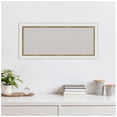 thumbnail image 5 of Amanti Art Grey Cork Board Framed Eva White Gold Narrow Bulletin Board 33 in. x 15 in., 5 of 7