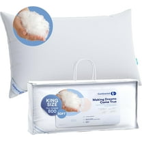 Siberian 800FP Goose Down Pillow – 100% Goose Down – 100% Cotton – Soft – King Size