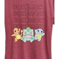 thumbnail image 3 of Pokémon - Starter Trio Pastel   - Women's Short Sleeve Graphic T-Shirt, 3 of 5