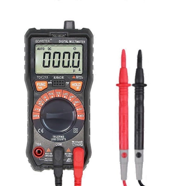 Multimeter Unit Trms TRMS Digital Automatic Multimeter (LED Terminal Guide), Professional ...