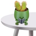 thumbnail image 2 of Planta Creativa Bote Suculenta Macetas Flores Lindas Con Orificio Drenaje Multifuncional para Plantas Interior, 2 of 8