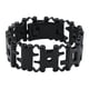 thumbnail image 2 of Pulsera Multifuncional De Acero Inoxidable Para Herramientas Al Aire Libre, Pulsera Punk Para Senderismo, Camping, Dispositivos De Emergencia, Color Negro, 2 of 7