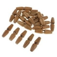 thumbnail image 1 of 20pcs Oval Wooden Button Wooden Buttons with 1 Hole for Handicrafts, Sewing DIY, 1 of 6