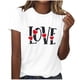 thumbnail image 1 of Tops Cortos para Mujeres Casual de Moda Impreso Cuello Redondo, Camiseta de Manga Corta para el Uso Diario, Fiesta Y Cómodo, 1 of 4